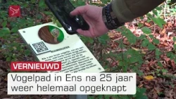 Vogelpad in een nieuw jasje