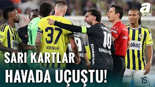 Fenerbahçe Beşiktaş Derbisinde Sarı Kartlar Havada Uçuştu! Dev Derbiyi Beşiktaş Kazandı!