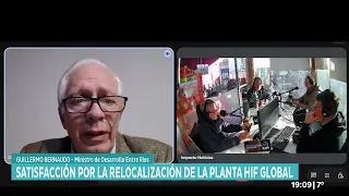 🎙️ Entre Ríos Minister of Development expresses satisfaction with relocation decision