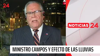 Minister Campos and the impact of the rains: "It's not as if agriculture has collapsed"