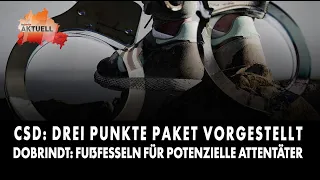 Dobrindt: Ankle monitors for potential attackers