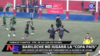 Bariloche will NOT play in the Copa País