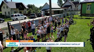 A început a 6-a ediție a taberelor „Comorile Satului”