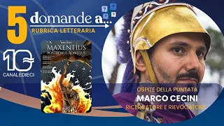 5 questions for Marco Cecini