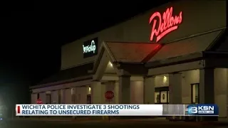 Three Wichita shootings tied to unsafe firearm handling