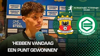 Thom van Bergen moet complimenten aan Go Ahead laten na gewonnen punt