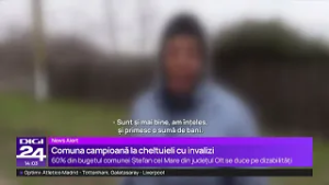 Comuna ”campioană” la cheltuielile cu invalizi. ”Unii sunt bine și primesc bani...”