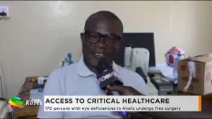 Access To Critical Healthcare: 170 persons with eye deficiencies in Ahafo undergo free surgery