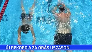 Új rekord a 24 órás úszáson