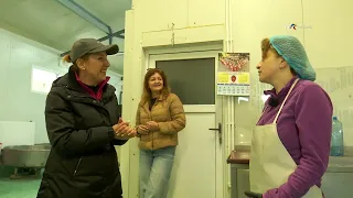 Otilia Coroamă from Parța sells her dairy products at the farmers' market too #MyVillage @TVRTM