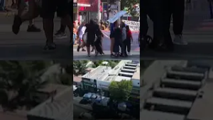 Tensión en medio de desalojo de comerciantes ambulantes en Puente Alto