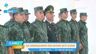 Şəkidə DSX əməkdaşlarının peşə bayramı qeyd olunub
