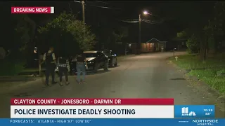 Deadly shooting investigation in Clayton County