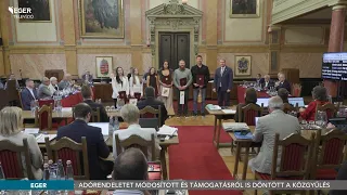 Adórendeletet módosított és támogatásról is döntött a közgyűlés - 2026.09.30.