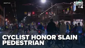 'Critical Mass' cyclists block Capitol Hill intersection in honor of slain pedestrian
