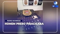ON AIR - Man arrested for drug trafficking in Parque do Sabiá, Piracicaba