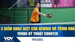 Pickleball 101: 3 Differences Between Newbies and Intermediate Players in Counter Technique | VOV