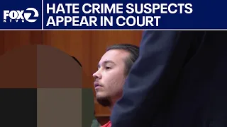 Hate crime suspects appear in San Jose courtroom | KTVU