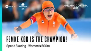 New OLYMPIC RECORD! Femke Kok wins gold for Netherlands! ? | Winter Olympics 2026
