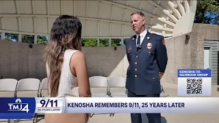 Retired Kenosha fire chief remembers ground zero 25 years later