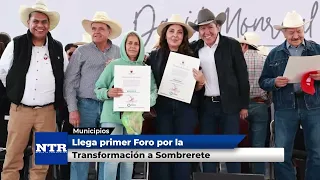 First Forum for Transformation arrives in Sombrerete
