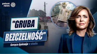 Where did the money for flood victims go? A. Czartoryski: It's exceptionally disgusting