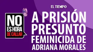 A prisión presunto feminicida de Adriana Morales, asesinada en 2023 | EL TIEMPO