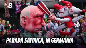 Satiră acidă la un carnaval din Germania: Cum au fost ironizați Donald Trump și Vladimir Putin