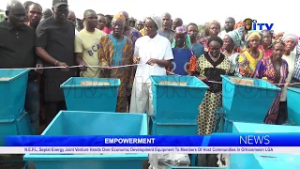 EMPOWERMENT: NEPL/Seplat JV Distributes Economic Support Equipment to Orhionmwon Host Communities