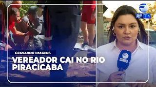 Full Alert - Councilman Fabrício Polezi rescued after falling into the Piracicaba River