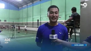 JAMBI HARI INI | Bulu Tangkis, Olahraga Pilihan Di Kalangan Pekerja#TVRIJambi#MediaPemersatuBangsa