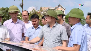 Phó Chủ tịch UBND tỉnh Cao Văn Cường kiểm tra tiến độ một số dự án | Truyền hình Thanh Hóa