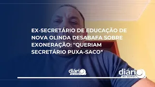 Former Nova Olinda Secretary of Education vents about his dismissal: "They wanted a yes-man"
