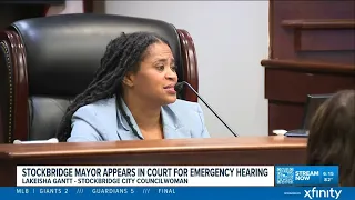 Stockbridge mayor appears in court for emergency hearing