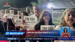 Families reach 200 days of vigil outside Rodeo I - El Noticiero Midday Edition 07/28/26