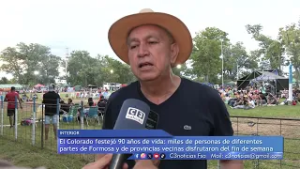 EL COLORADO FESTEJÓ 90 AÑOS DE SU FUNDACIÓN