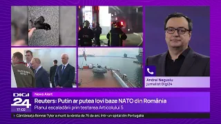 Putin is considering possible strikes on NATO bases in Romania, says Russian official (Reuters)