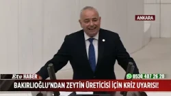 Bakırlıoğlu Issues Crisis Warning for Olive Producers!