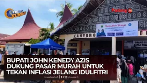 Jaga Daya Beli Jelang Lebaran, Pemkab Padang Pariaman Gelar Pasar Murah Besar-Besaran