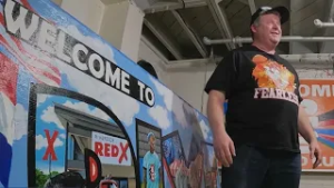 Riverside artist to welcome World Cup fans, players with well-known displays