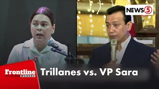 VP Sara camp, bumwelta sa pahayag ni Trillanes na nakakuha ng pera ang mga Duterte sa droga at China