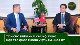 AFTERNOON NEWS 9/23 | Actively implementing Vietnam-US defense cooperation | QPVN