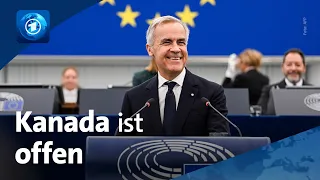 Carney wirbt für Bündnis mit der EU und wehrt sich gegen US-Präsident