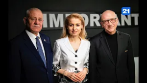 Corina Cojocaru şi Sergiu Mocanu la emisiunea IMPORTANT