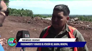 RENÉ MARQUEZ ENCARGADO BASURAL MUNICIPAL ELDORADO
