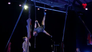 T'TROS', una de les primeres propostes del Festival de Circ de Terrassa