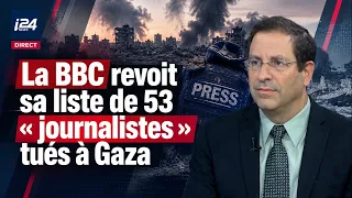 La BBC revoit sa liste de 53 « journalistes » éliminés à Gaza