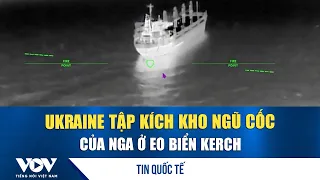 Ukraine strikes Russian grain terminal in Kerch Strait | VOV