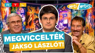 Gálvölgyi és Bajor megvicceli Jáksó Lászlót | Heti Hetes 3. évad 6. rész