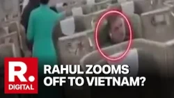 Rahul Gandhi Caught Traveling To Vietnam After Street Chaos In Delhi